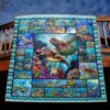 Blue Sea Treasures Quilt Blanket Tm99  Quilt
